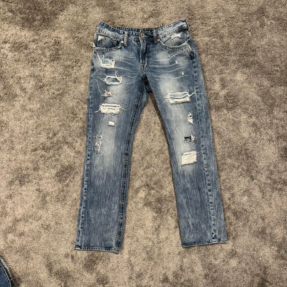 Salvage Supply Co Men's Blue Jeans